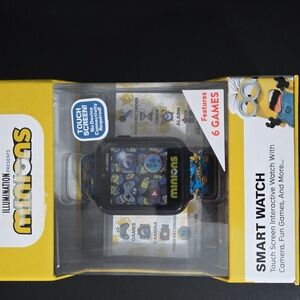 Minions Kids Smart Watch Digital Camera Games Alarm Calculator Rechargeable